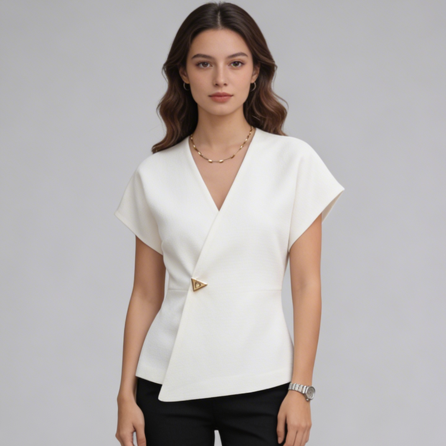 Danni | Women’s Spring V-Neck Blouse