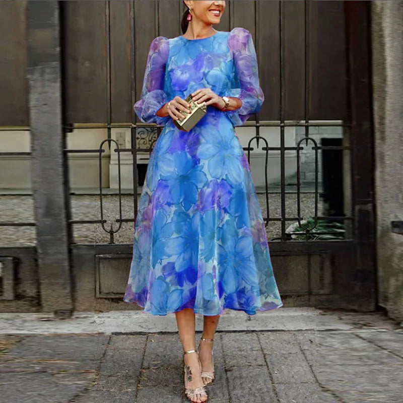 Fem | Formal Floral Wedding Guest Dress