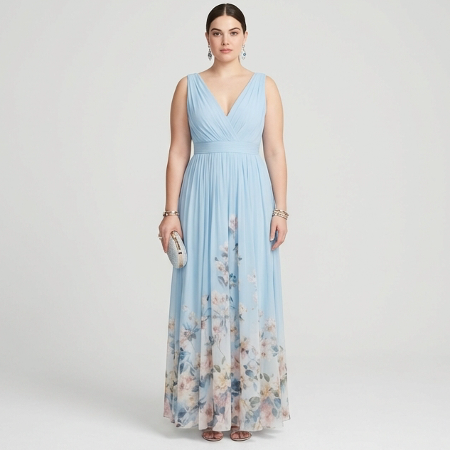 Iyah | Floral Print Wedding Guest Dress