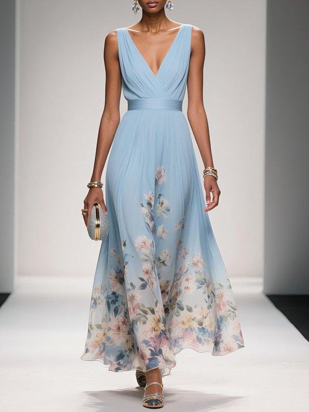 Iyah | Floral Print Wedding Guest Dress