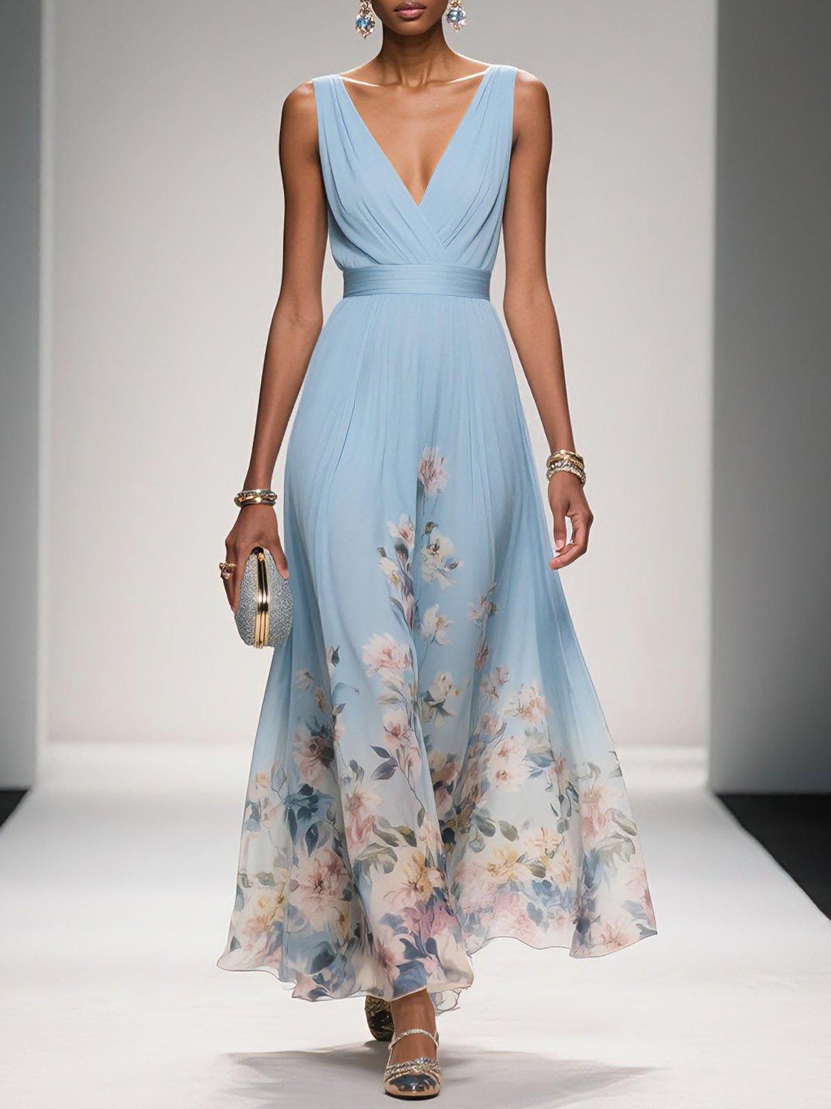 Iyah | Floral Print Wedding Guest Dress