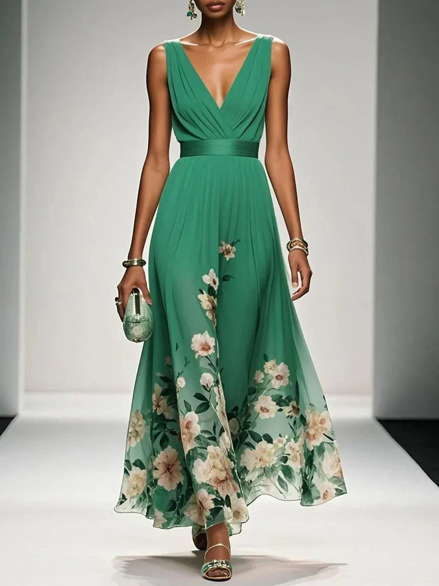 Iyah | Floral Print Wedding Guest Dress